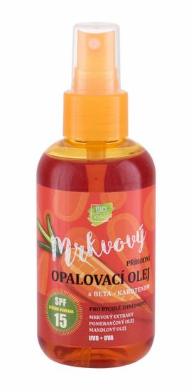 VIVACO 150ml bio carrot suntan oil spf15