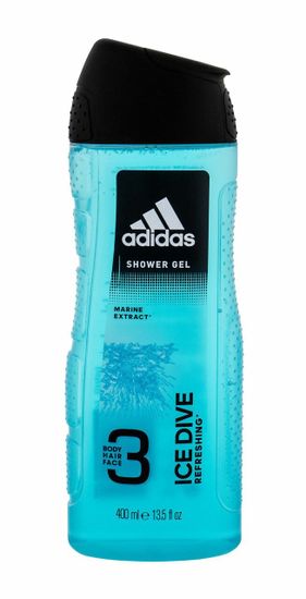 Adidas 400ml ice dive 3in1, sprchový gel