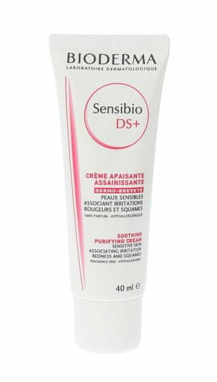 Bioderma 40ml sensibio ds+, denní pleťový krém