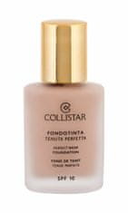 Collistar 30ml perfect wear foundation spf10, 1 nude, makeup