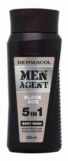 Dermacol 250ml men agent black box 5in1, sprchový gel