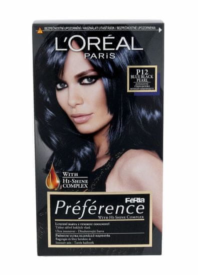 L’ORÉAL PARIS 60ml loréal paris préférence féria, p12 blue black pearl