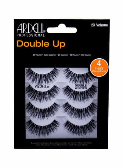 Ardell 4ks double up wispies, black, umělé řasy