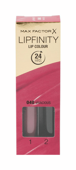 Max Factor 4.2g lipfinity lip colour, 040 vivacious, rtěnka