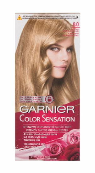 Garnier 40ml color sensation, 8,0 luminous light blond