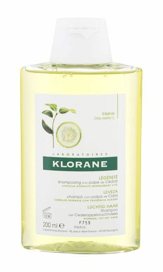 Klorane 200ml citrus pulp purifying, šampon