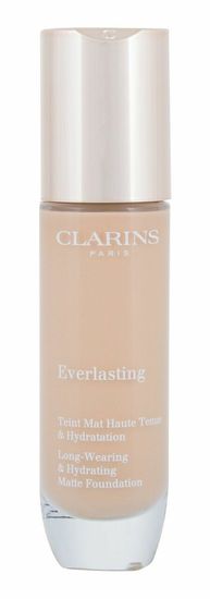 Clarins 30ml everlasting foundation, 106n vanilla, makeup