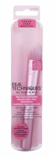 Real Techniques 1ks brushes light layer highlighter, štětec