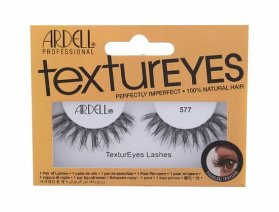 Ardell 1ks textureyes 577, black, umělé řasy