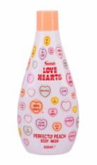 Swizzels 400ml love hearts perfectly peach, sprchový gel