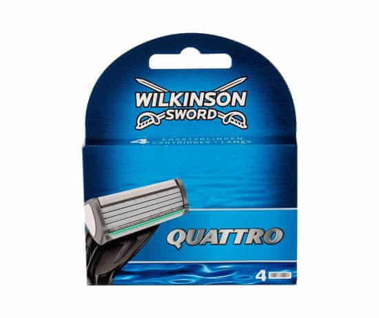 Wilkinson Sword 4ks quattro, náhradní břit