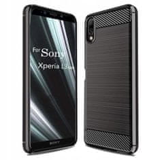 FORCELL Obal / kryt na Samsung Galaxy A80 černý - Carbon