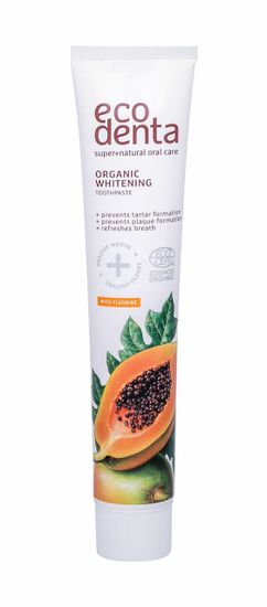 Ecodenta 75ml organic papaya whitening, zubní pasta