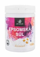 Allnature 1000g epsom salt chamomile, koupelová sůl