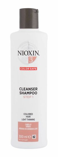 Nioxin 300ml system 3 color safe cleanser, šampon