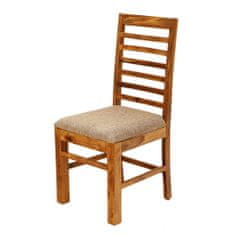 Massive Home Židle s polstrovaným sedákem palisandrového dřeva Massive Home Irma