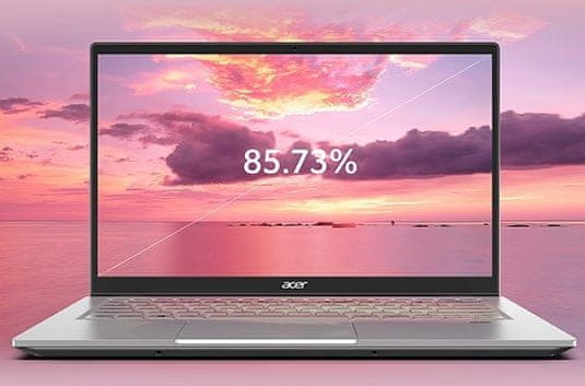 Notebook Acer Swift 3 IPS Full HD 14 palcový displej tenký rámik bohaté farby