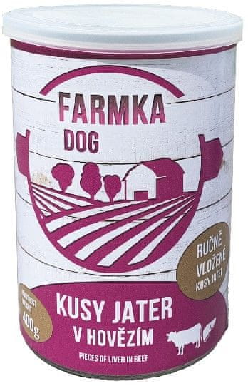 FALCO FARMKA DOG s játry 6x400g