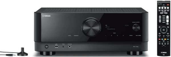 AV receiver yamaha rx-v4a Bluetooth wifi hdmi usb dolby vision hdr10 plus vrr allm qms 5kamálový extra výkon plynulý chod