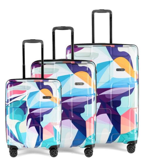 EPIC Sada kufrů Crate Ex Wildlife Miami Abstract 3-set