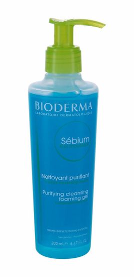 Bioderma 200ml sébium gel moussant with pump, čisticí gel