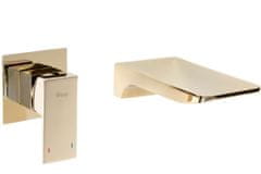 REA Podomítková umyvadlová nebo vanová baterie mason zlatá (REA-B5150)
