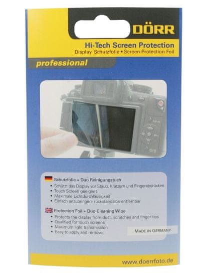 Doerr Ochranná fólie Doerr HiTech Protector 3,0" pro Nikon D3100