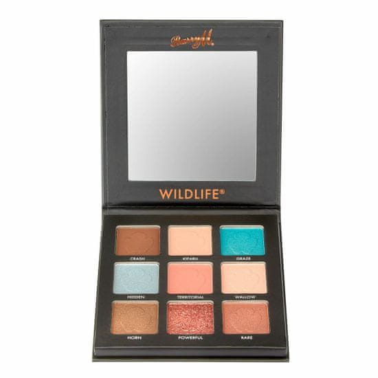 Barry M 12.6g eyeshadow palette wildlife, 4 rhino, oční stín