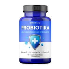 MOVit Probiotika, komplex laktobacilů a bifidobakterií 90 veganských kapslí