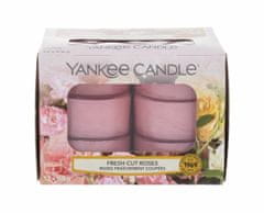 Yankee Candle 117.6g fresh cut roses, vonná svíčka