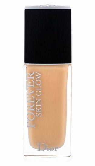 Christian Dior 30ml forever skin glow spf35, 3w warm, makeup