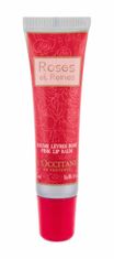 Kraftika 12ml loccitane roses et reines, balzám na rty