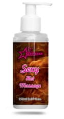 SEXY STAR MASÁŽNÍ GEL SEXY HOT MASSAGE 150ML