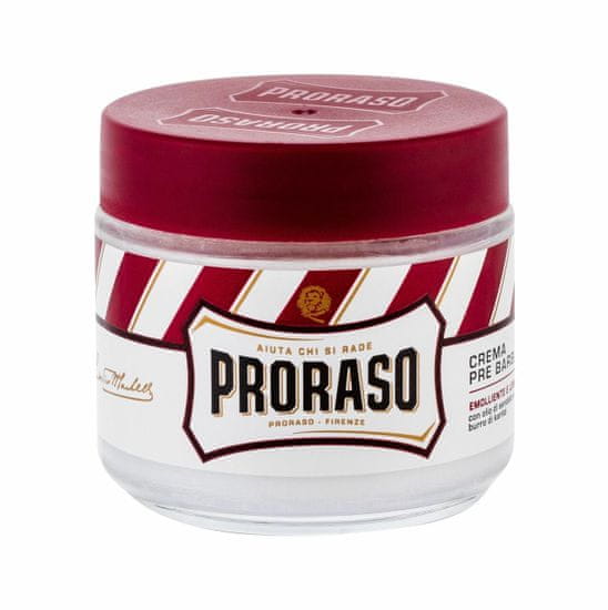 Proraso 100ml red pre-shaving cream, přípravek před holením