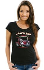 STRIKER Dámské tričko Jawa 250 kývačka Barva: Černá, Velikost: M
