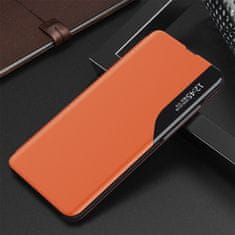 OEM Knížkové pouzdro s imitací kůže na Xiaomi Poco F3 / Mi 11i orange