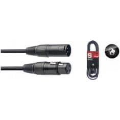 Stagg SDX3, DMX kabel 3-pin XLR/XLR, 3m