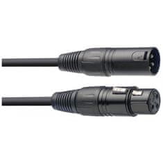 Stagg SDX3, DMX kabel 3-pin XLR/XLR, 3m