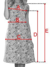 Numoco Dámské šaty 377-1, vícebarevné, XS