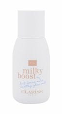 Clarins 50ml milky boost, 03 milky cashew, makeup