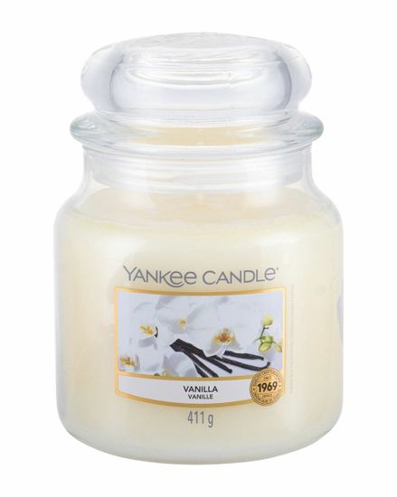 Yankee Candle 411g vanilla, vonná svíčka