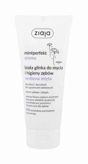 Kraftika 100ml ziaja mintperfect aroma white clay verbena & mint