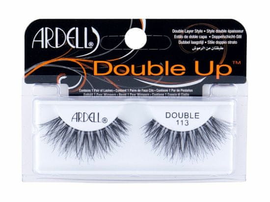 Ardell 1ks double up 113, black, umělé řasy