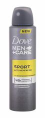 Kraftika 150ml dove men + care sport active + fresh, antiperspirant