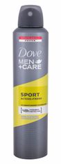 Kraftika 250ml dove men + care sport active + fresh, antiperspirant