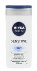 Nivea 250ml men sensitive, sprchový gel