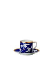 Rosenthal ROSENTHAL HERITAGE TURANDOT BLUE Espresso šálek s podšálkem