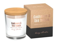 Ceramicus Svíčka ve skle CASHMERE&SEA BREEZE ECO vonná 130 g