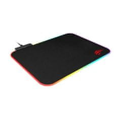 Havit Gamenote MP901 RGB herní podložka pod myš, 36x26 cm, černá