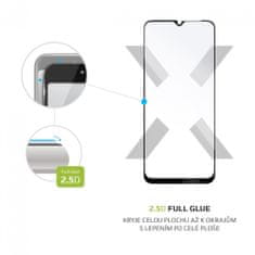 FIXED Ochranné tvrzené sklo Full-Cover pro Samsung Galaxy A22 5G, lepení přes celý displej FIXGFA-671-BK, černé